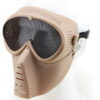 maschera con rete metallica tan kr014b