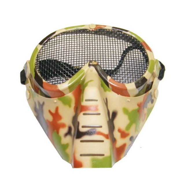 maschera con rete metallica vegetato kr014tc
