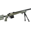 fucile sniper bolt action con bipiede verde