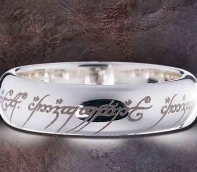 il signore degli anelli:l'unico anello in argento 925