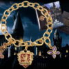harry potter-pendente doni della morte originale