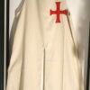 mantello templare croce rossa pesante