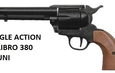 pistola a salve revolver singola azione cal.380 far west