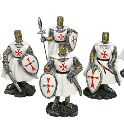cavalieri templari armatura 6 pezzi assortiti