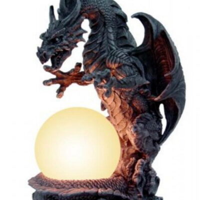 drago lampada altezza cm 30