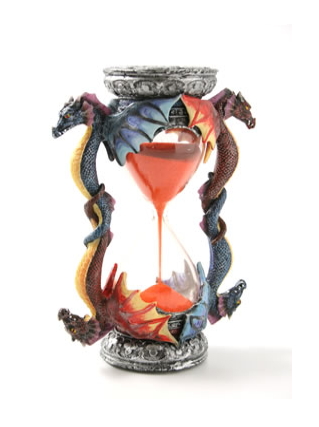 drago clessidra colorato