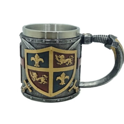 boccale scudo medievale colour