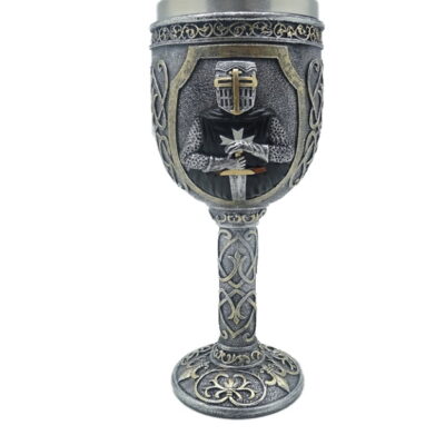 calice cavaliere templare nero