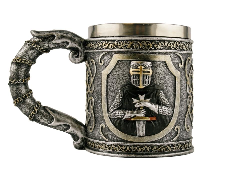 boccale cavaliere nero