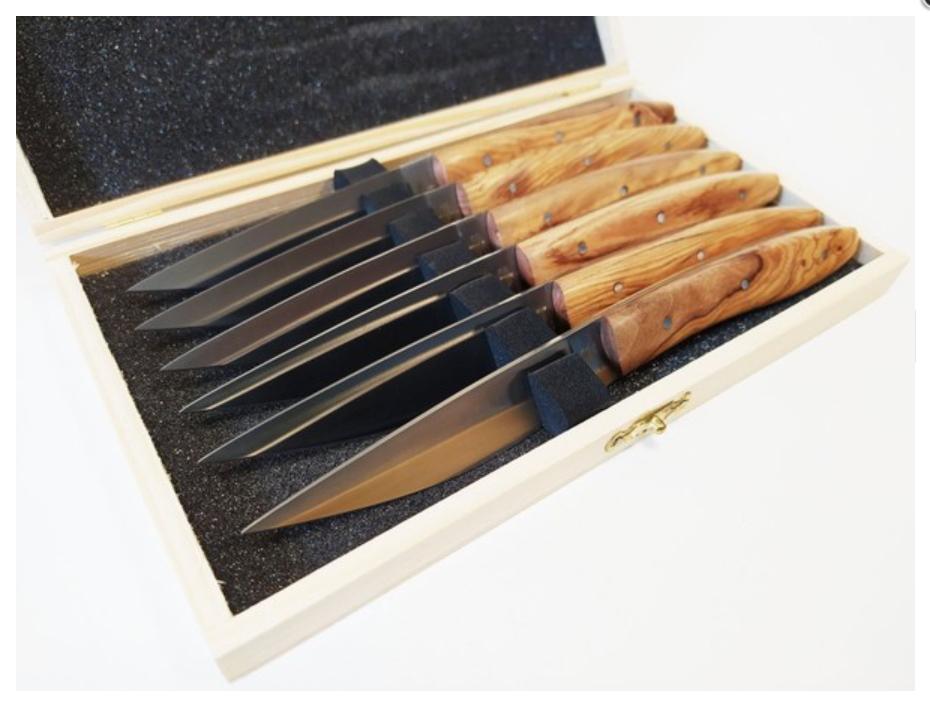 coltelli da bistecca 6 pezzi kiker