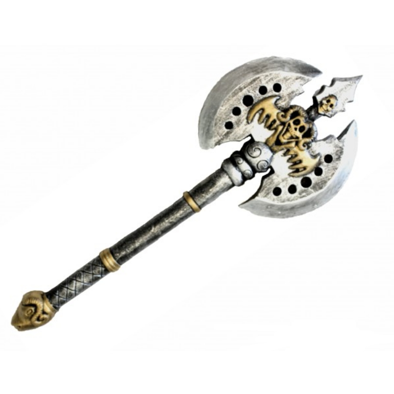 ascia bipenne demon axe in foam
