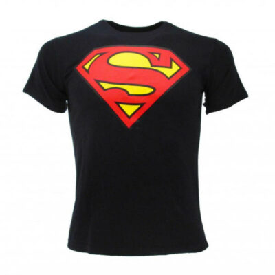 superman logo blue navy t-shirt