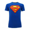superman logo blue royal t-shirt