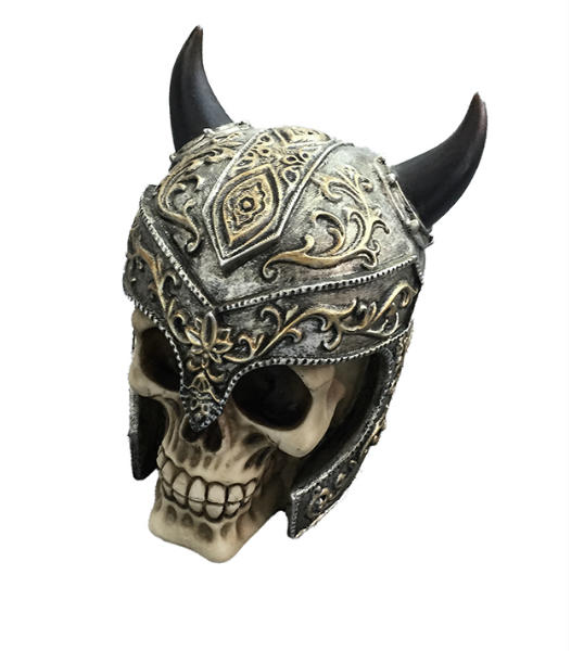 teschio elmo vichingo