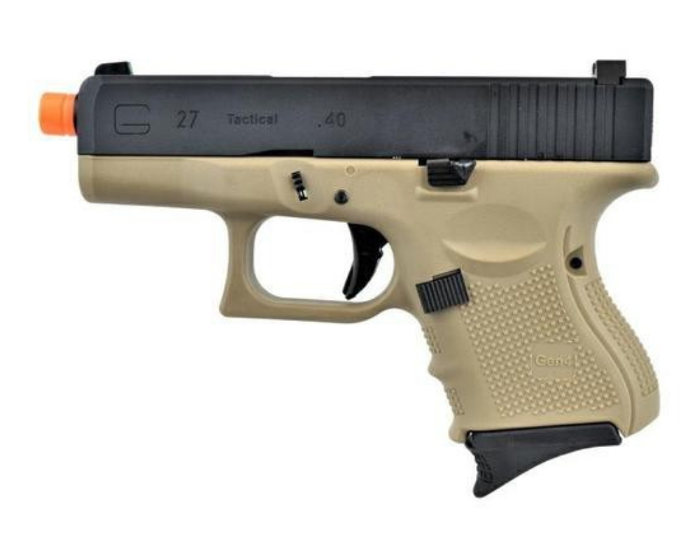 pistola a gas scarrellante g27 tan