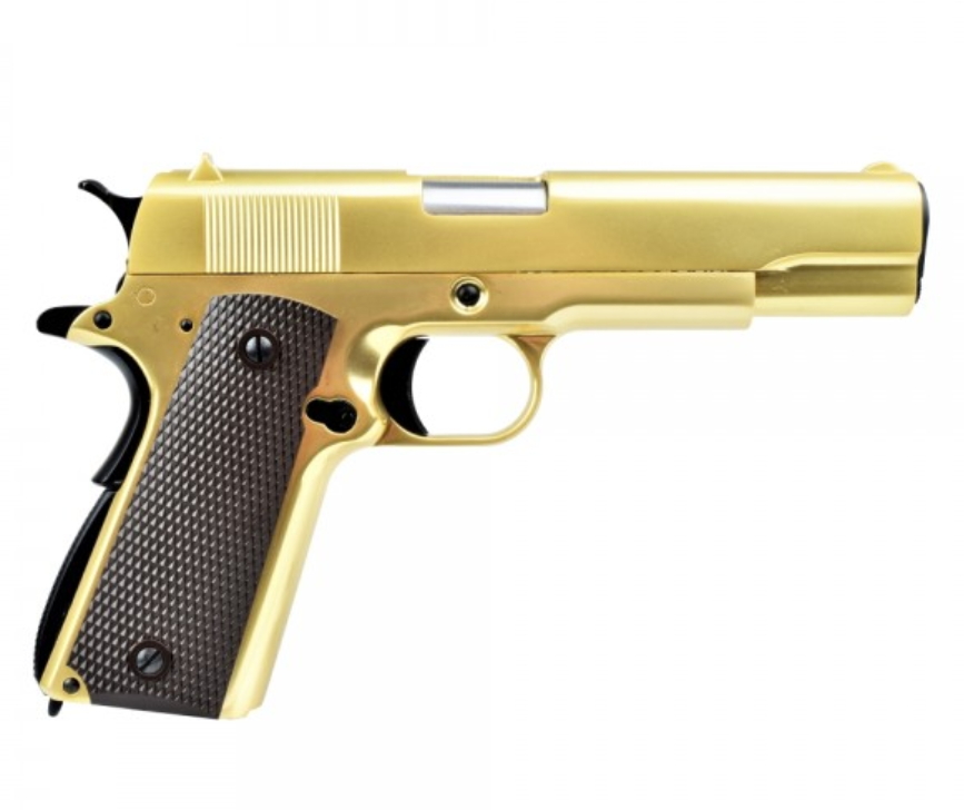 pistole a gas 1911 gold