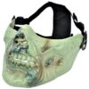 maschera teschio zombie brown maschera teschio zombie brown