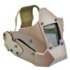 maschera in colore tan iron warrior