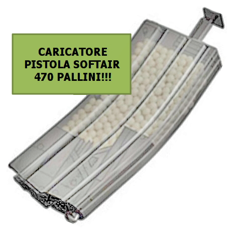 carica pallini caricatori pistola - grande 3 pezzi