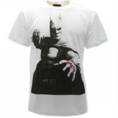 batman t-shirt wht