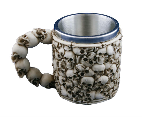 boccale multi teschi