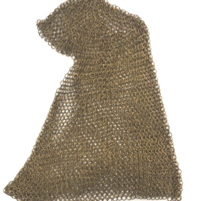 camaglio in maglia ottonata