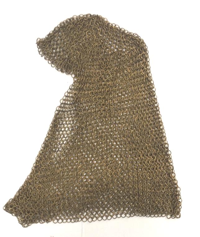 camaglio in maglia ottonata camaglio in maglia ottonata