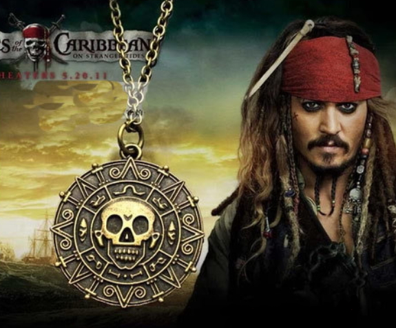 collana pirati dei caraibi medaglione azteco collana pirati dei caraibi medaglione azteco