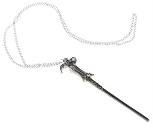 harry potter collana bacchetta voldemort