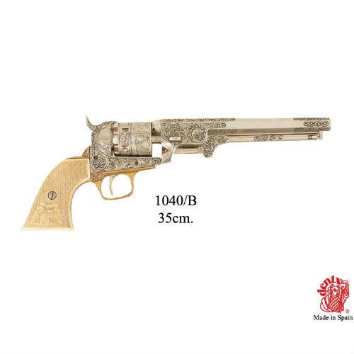 replica pistola colt navy 1851 simil avorio