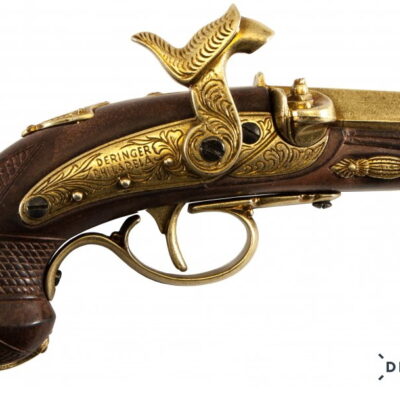 pistola replica deringer philadelphia 1862 gold