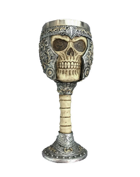 teschio gladiatore calice