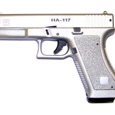 pistola glock silver softair pesante