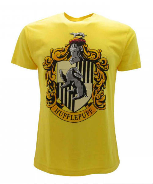 harry potter tassorosso t-shirt gialla
