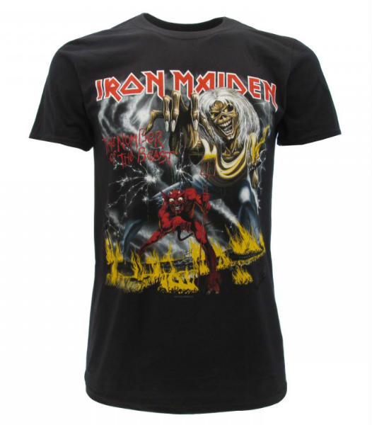 iron maiden t-shirt