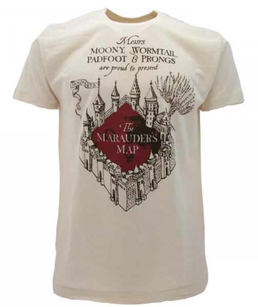 harry potter mappa del malandrino t-shirt harry potter mappa del malandrino t-shirt