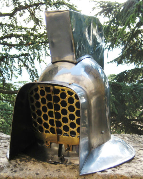 elmo da gladiatore "hoplomacho"