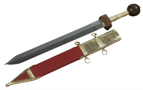 gladio pompeiano deepeeka rosso