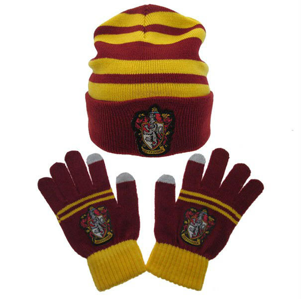 set berretta + guanti grifondoro