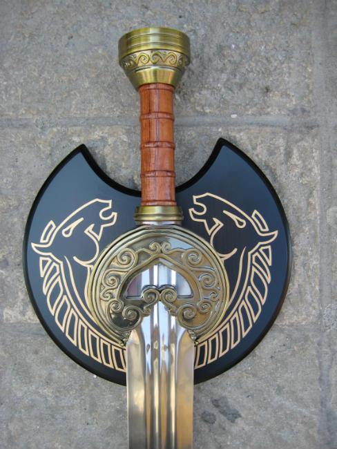 il signore degli anelli: spada theoden herugrim il signore degli anelli: spada theoden herugrim