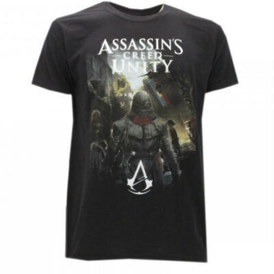 assassin's creed t-shirt unity blk