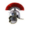 elmo acciaio centurione romano con piume miniatura elmo acciaio centurione romano con piume miniatura