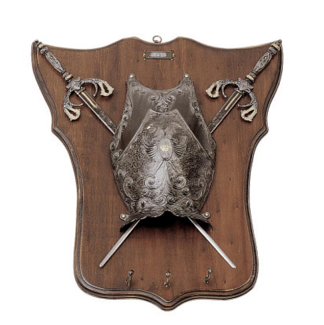 trofeo pannello portachiavi con pettorale cm 48