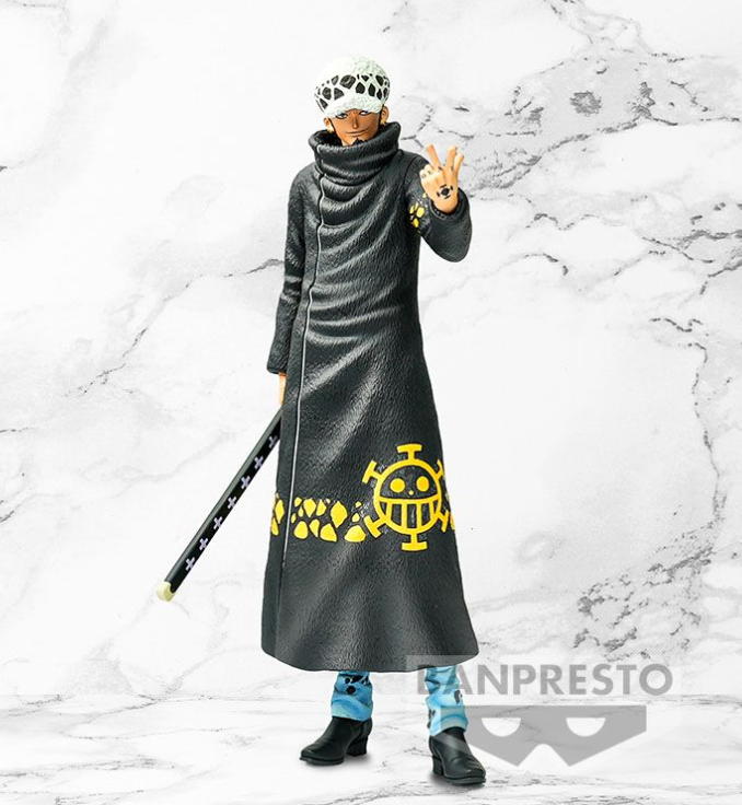 one  piece traflagar law grandista nero 29cm banpresto