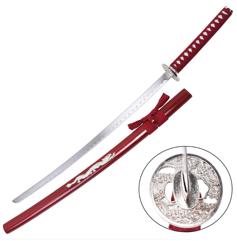 katana red dragon zs541r