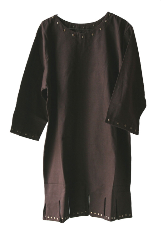 tunica romana marrone