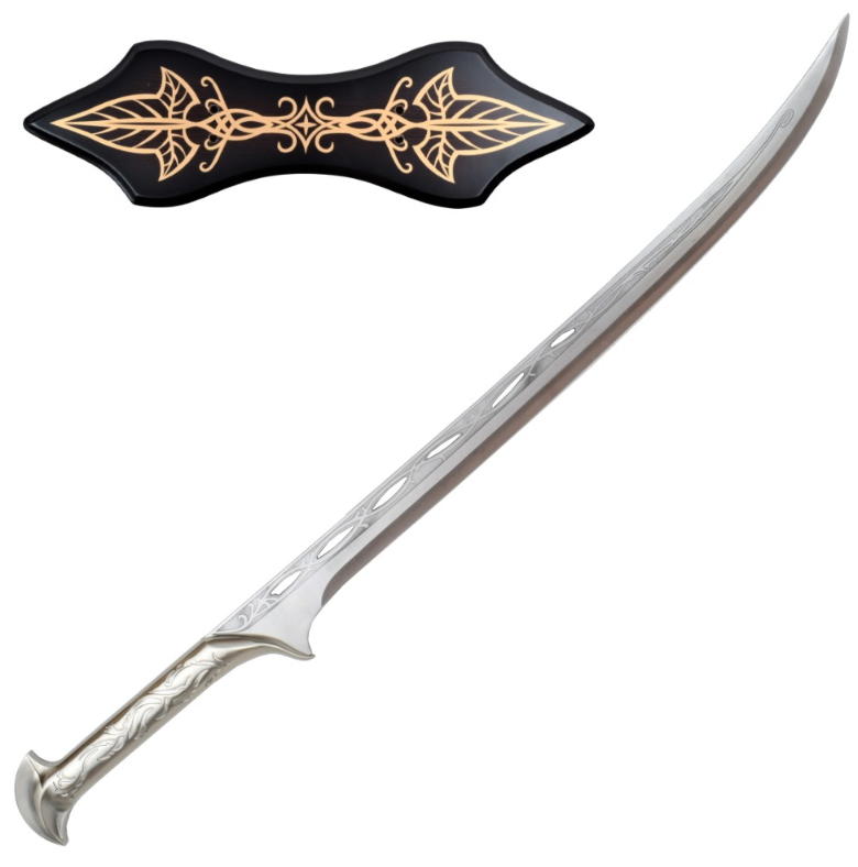 lo hobbit : spada di thranduil deluxe