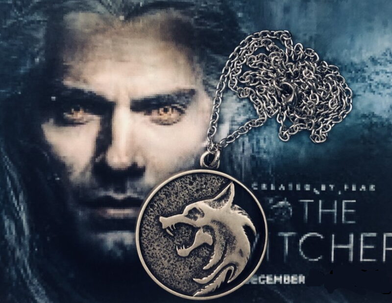 the witcher collana lupo
