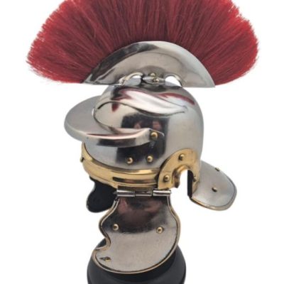 elmo romano centurione con cresta miniatura