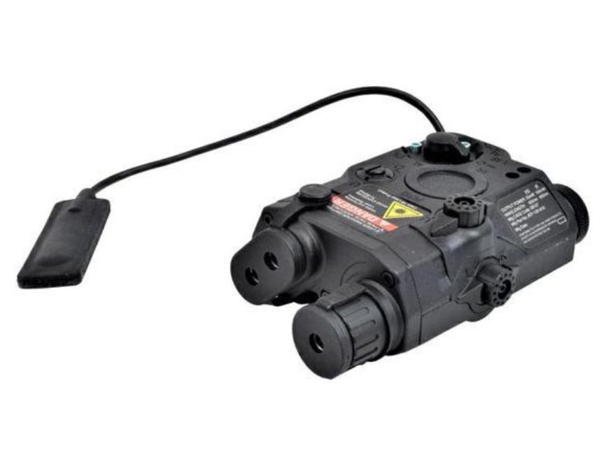 laser con torcia led